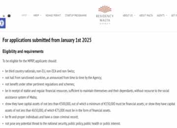 轮到“他”了，什么是2025年马耳他移民局的新政？ 