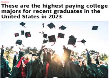 美国留学，什么是未来十年最有“钱途”学科排行榜？ 